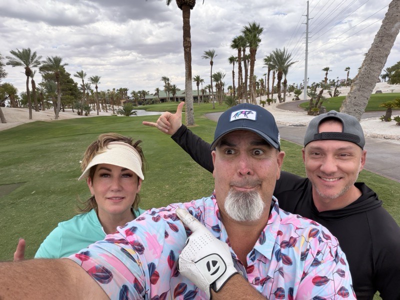 Vegas 2026: golf and community time off the clock