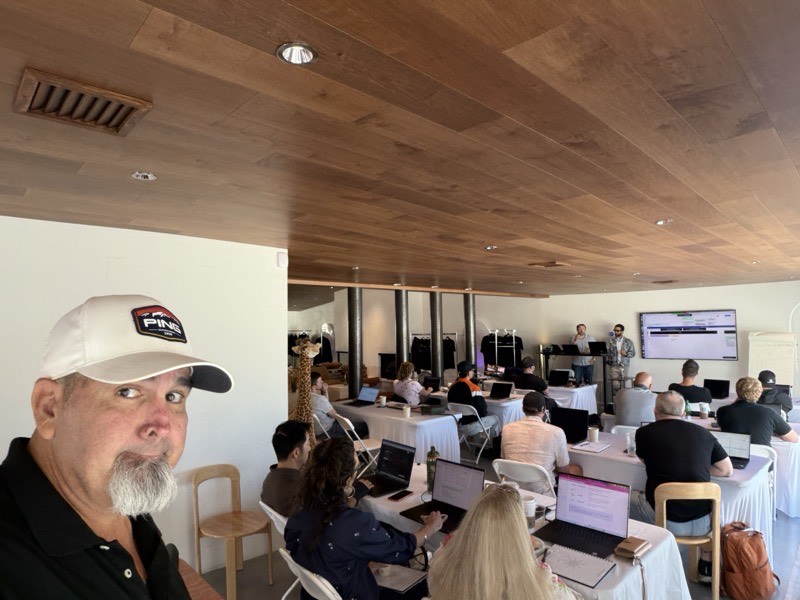 Vegas 2026 day two: heads down across the working room